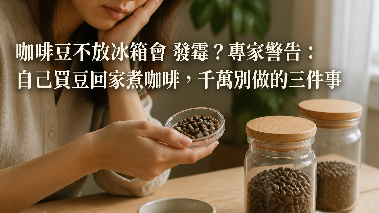 咖啡豆不放冰箱會 發霉？專家警告：自己買豆回家煮咖啡，千萬別做的三件事