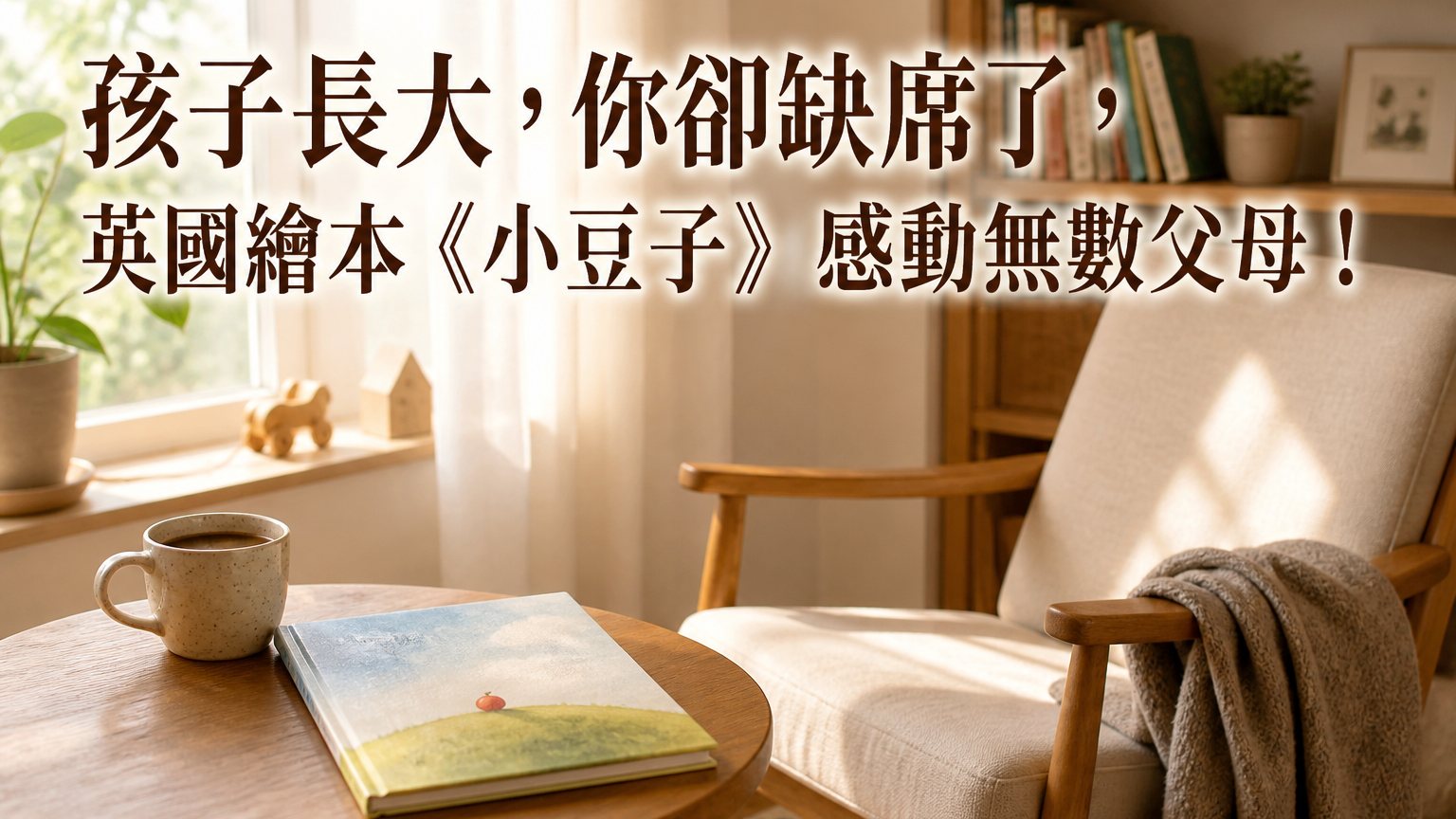 孩子長大，你卻缺席了，英國繪本《小豆子》感動無數父母！