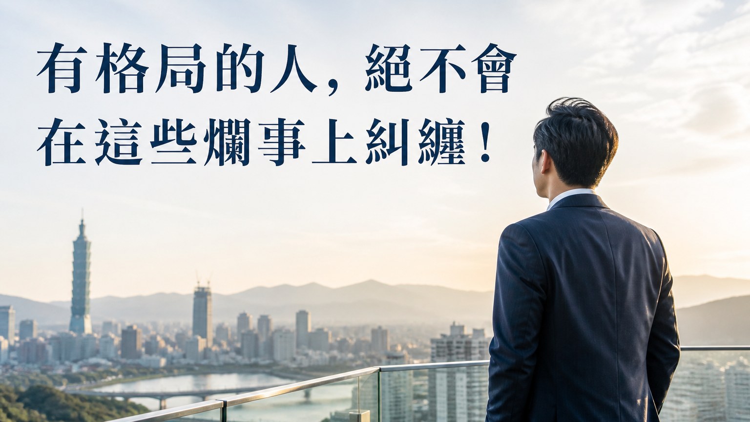有格局的人，絕不會在這些爛事上糾纏！