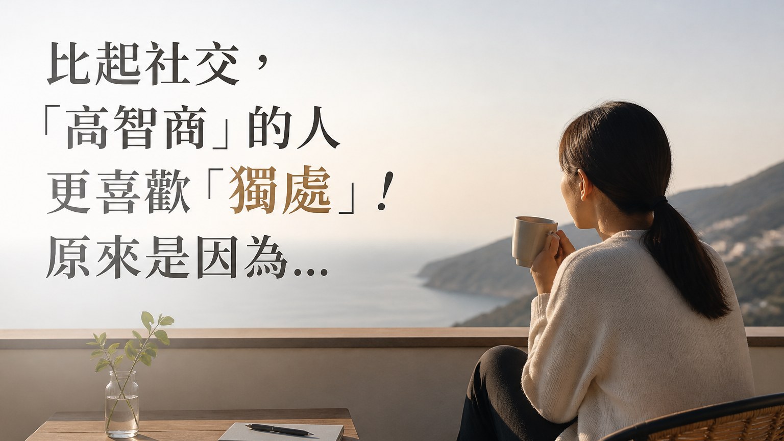 比起社交，「高智商」的人更喜歡「獨處」！原來是因為…