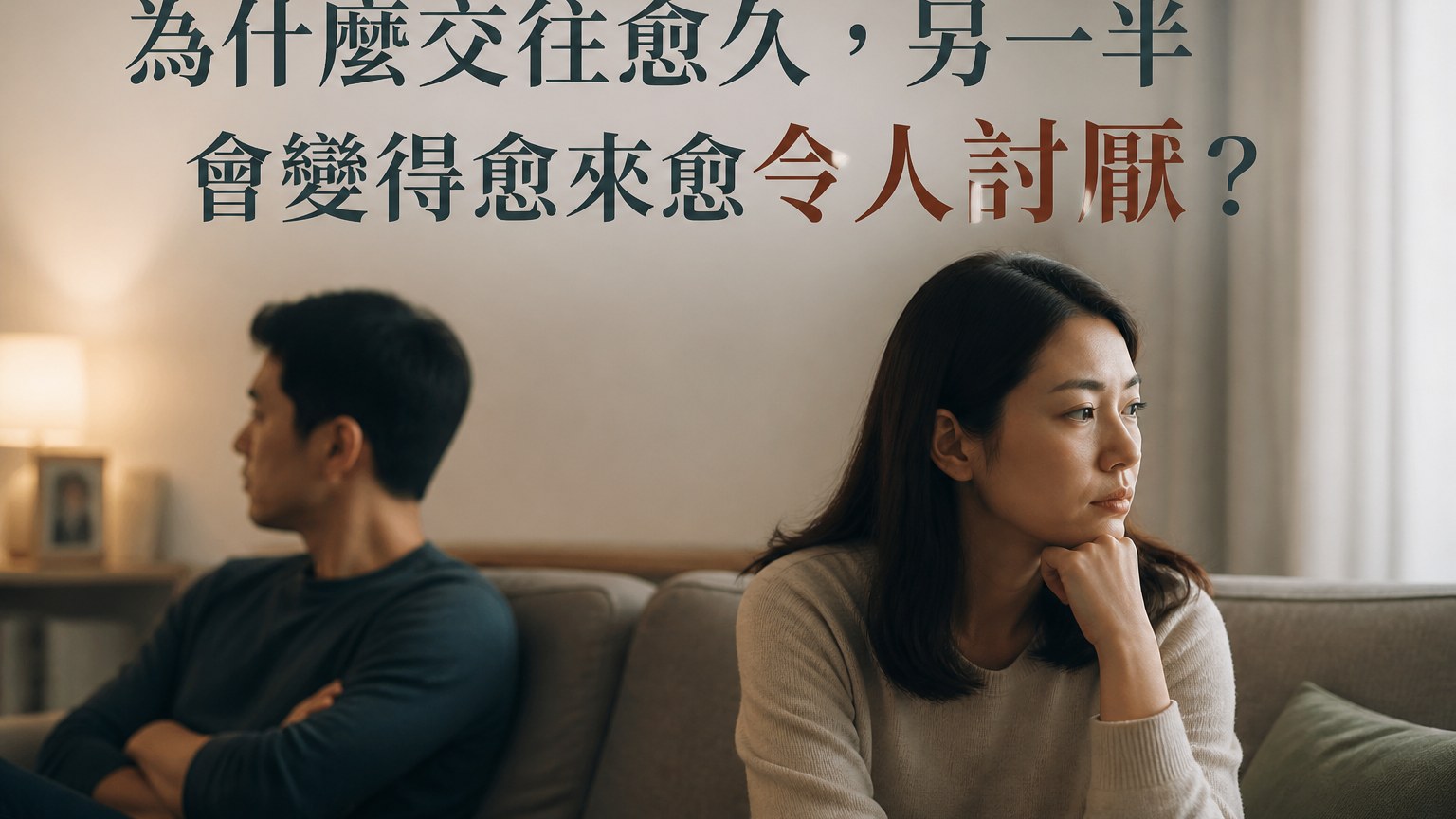 為什麼交往愈久，另一半會變得愈來愈令人討厭？看完包準你找到愛情美滿的秘密…