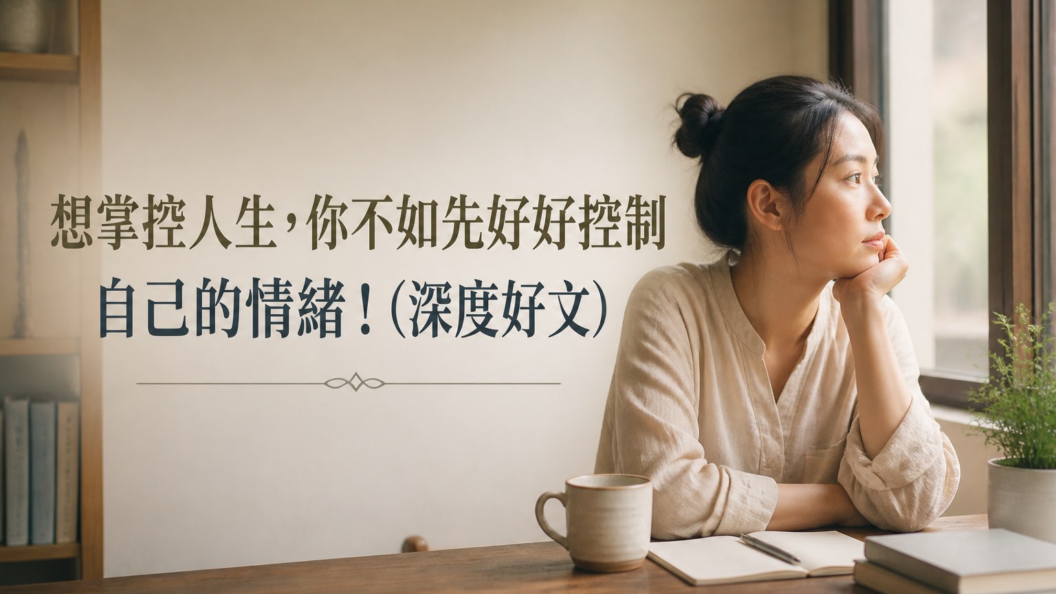 想掌控人生，你不如先好好控制 自己的情緒！(深度好文)