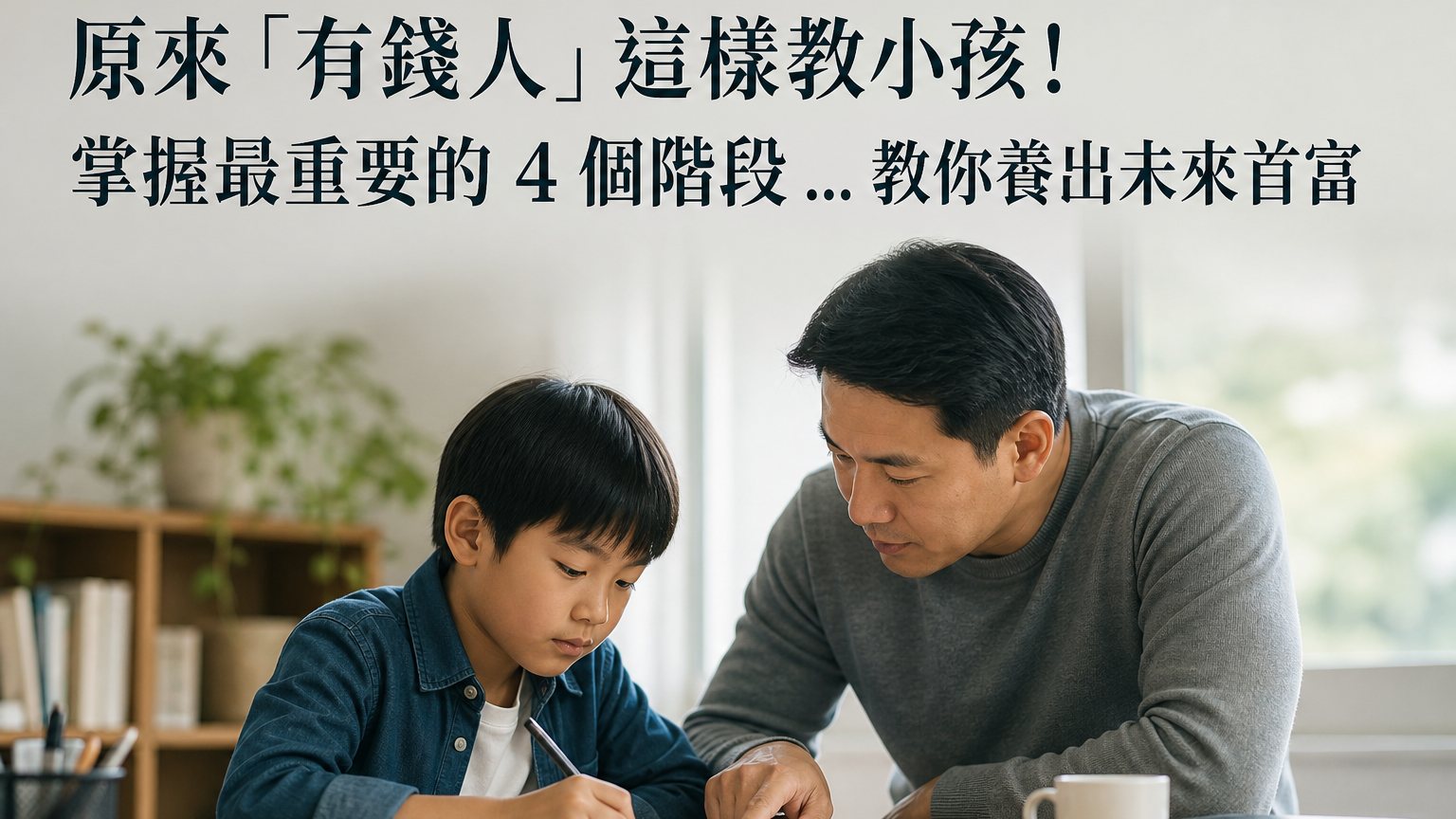 原來「有錢人」這樣教小孩！掌握最重要的 4 個階段 … 教你養出未來首富