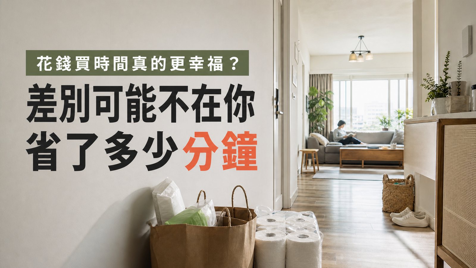 花錢買時間真的更幸福？差別可能不在你省了多少分鐘