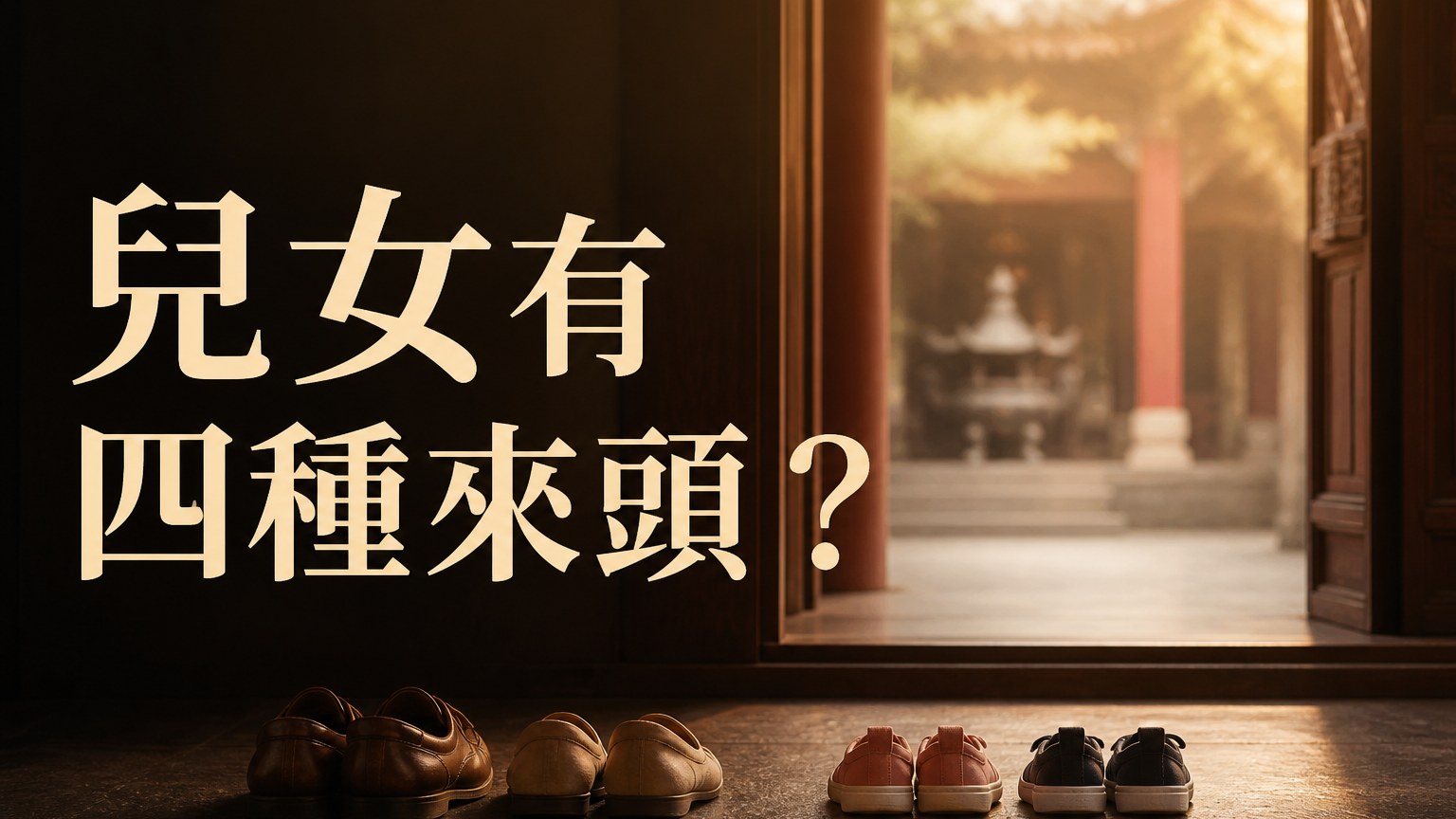 佛曰：兒女有四種來頭，投胎是早已註定好的緣！做好這些，你就可以化孽緣為善緣…
