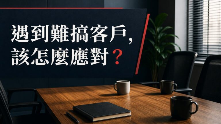 嫌太貴、狂殺價…當遇到「這 6種」難搞客戶，你必須 這樣應對！（精闢分析）
