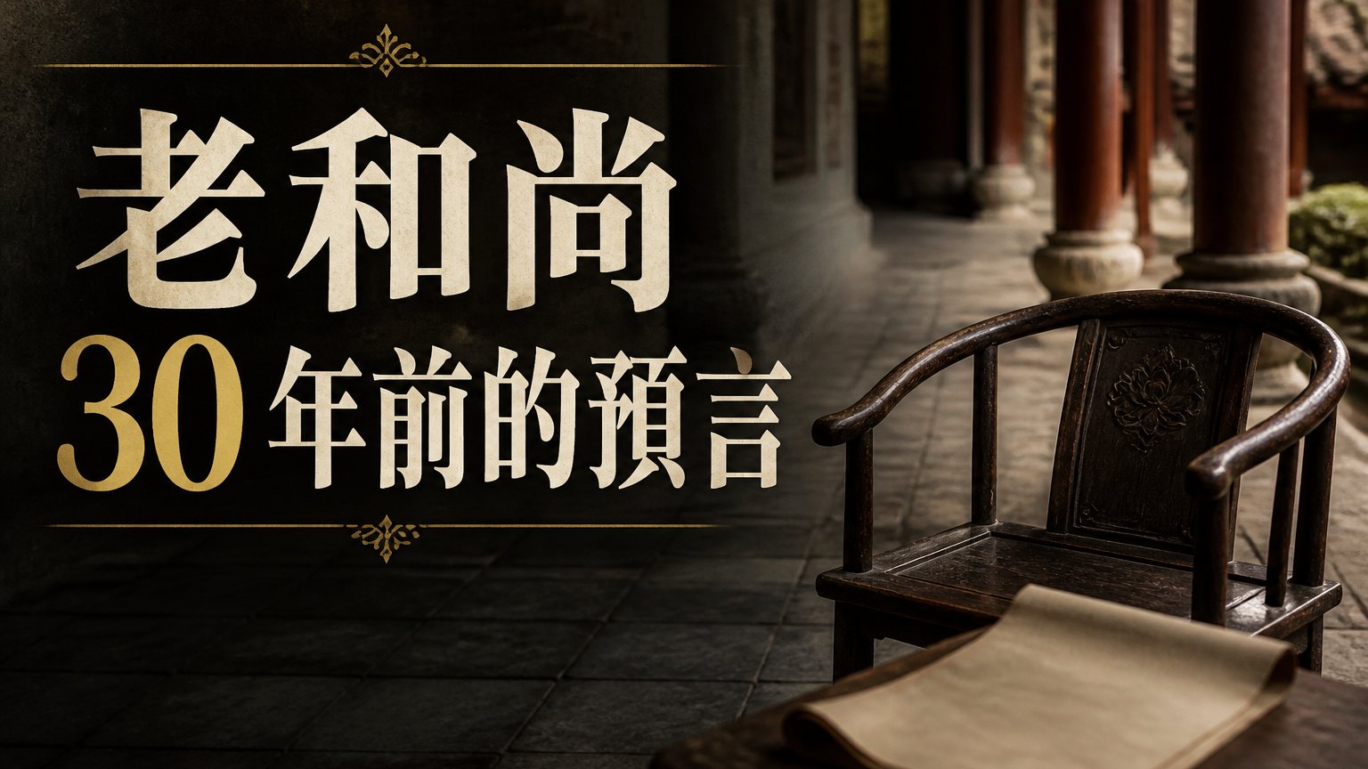 老和尚 30 年前的預言：馬英九會當總統！原來是因為周美青這「不為人知的一面」…