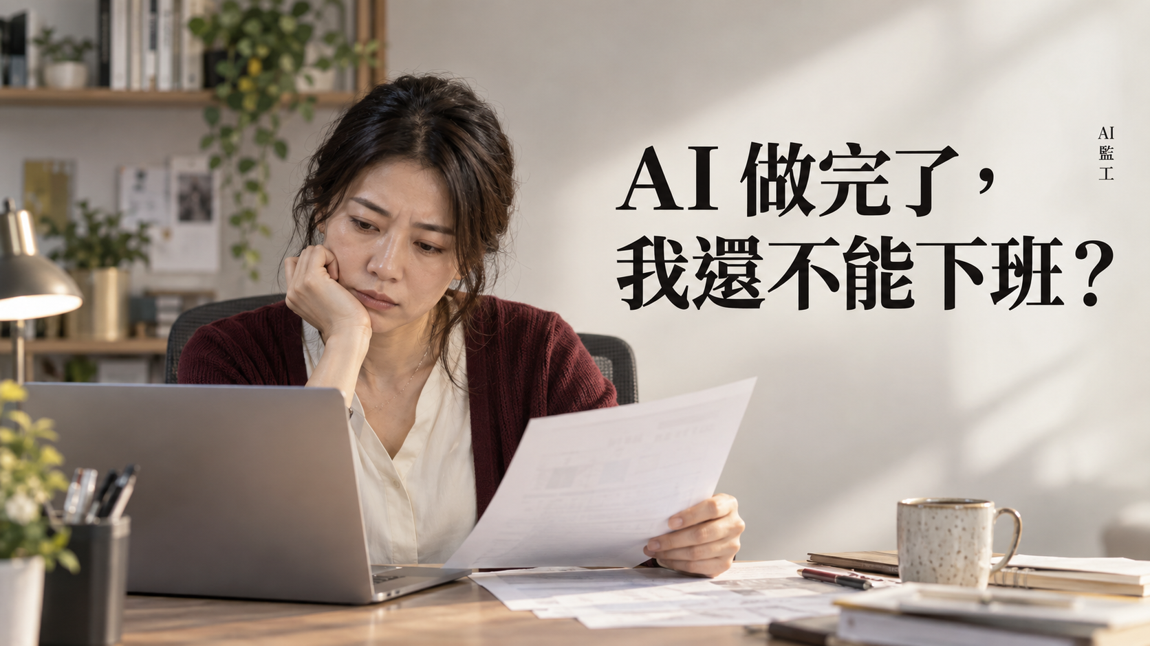 公司用了 AI，為什麼加班的人還是我？說好的省時間，到底省到誰身上？