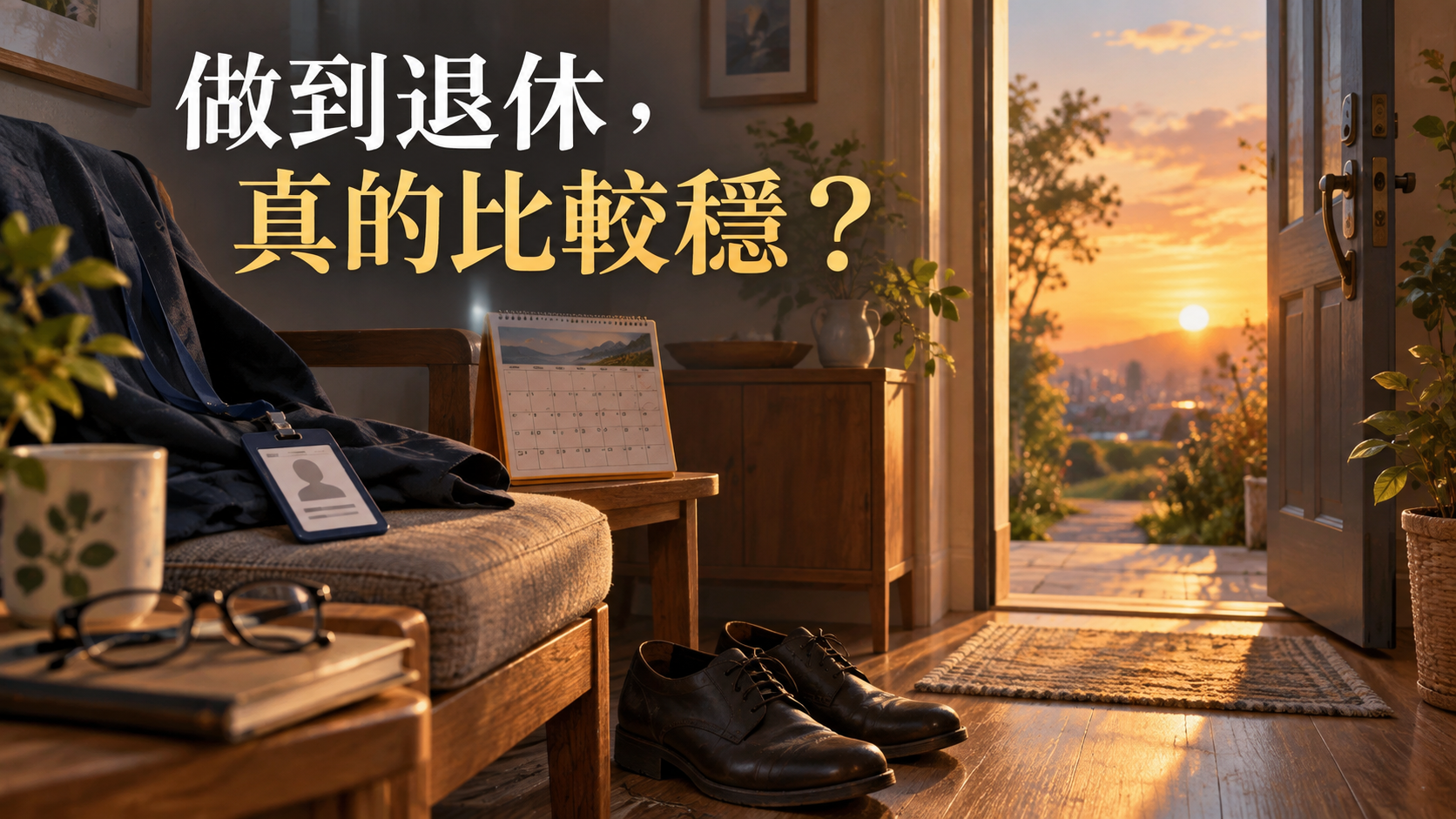 做到退休才算穩？50歲後還在撐，哪一天會開始不對勁？