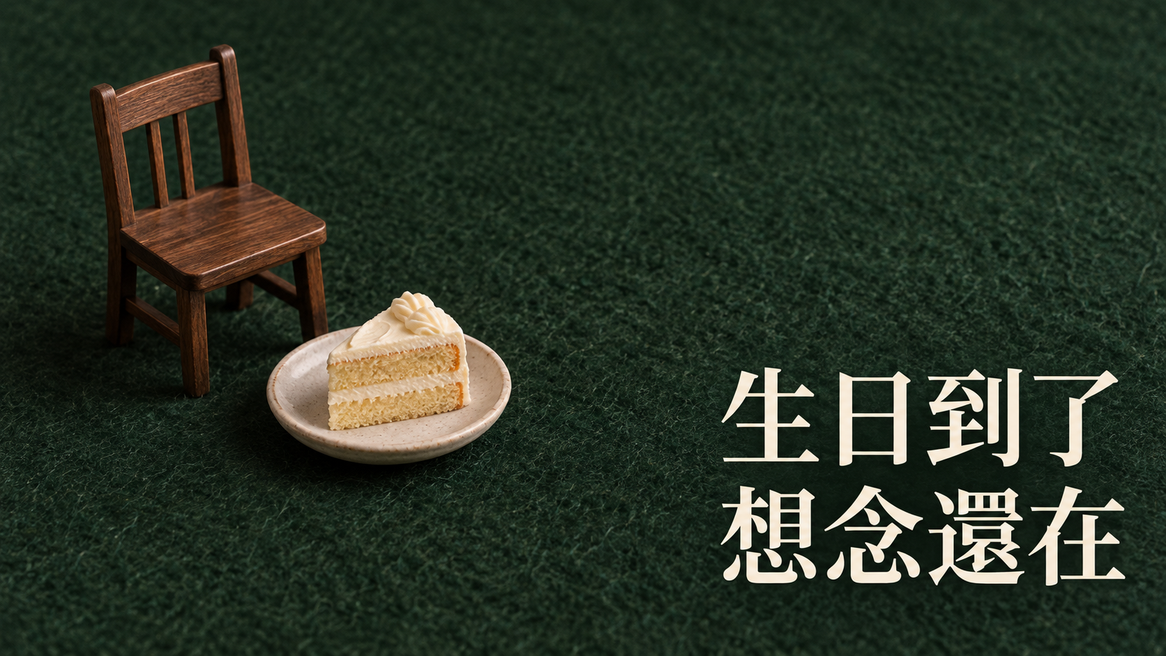 爸爸過世後的第一個生日：姊姊想買蛋糕，弟弟卻不想再唱生日歌