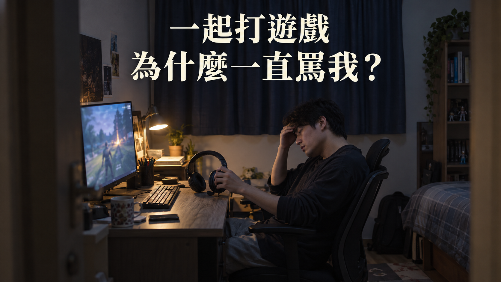 跟朋友打遊戲一直被罵，還要繼續排嗎？本來想放鬆，怎麼上線比上班還緊張？