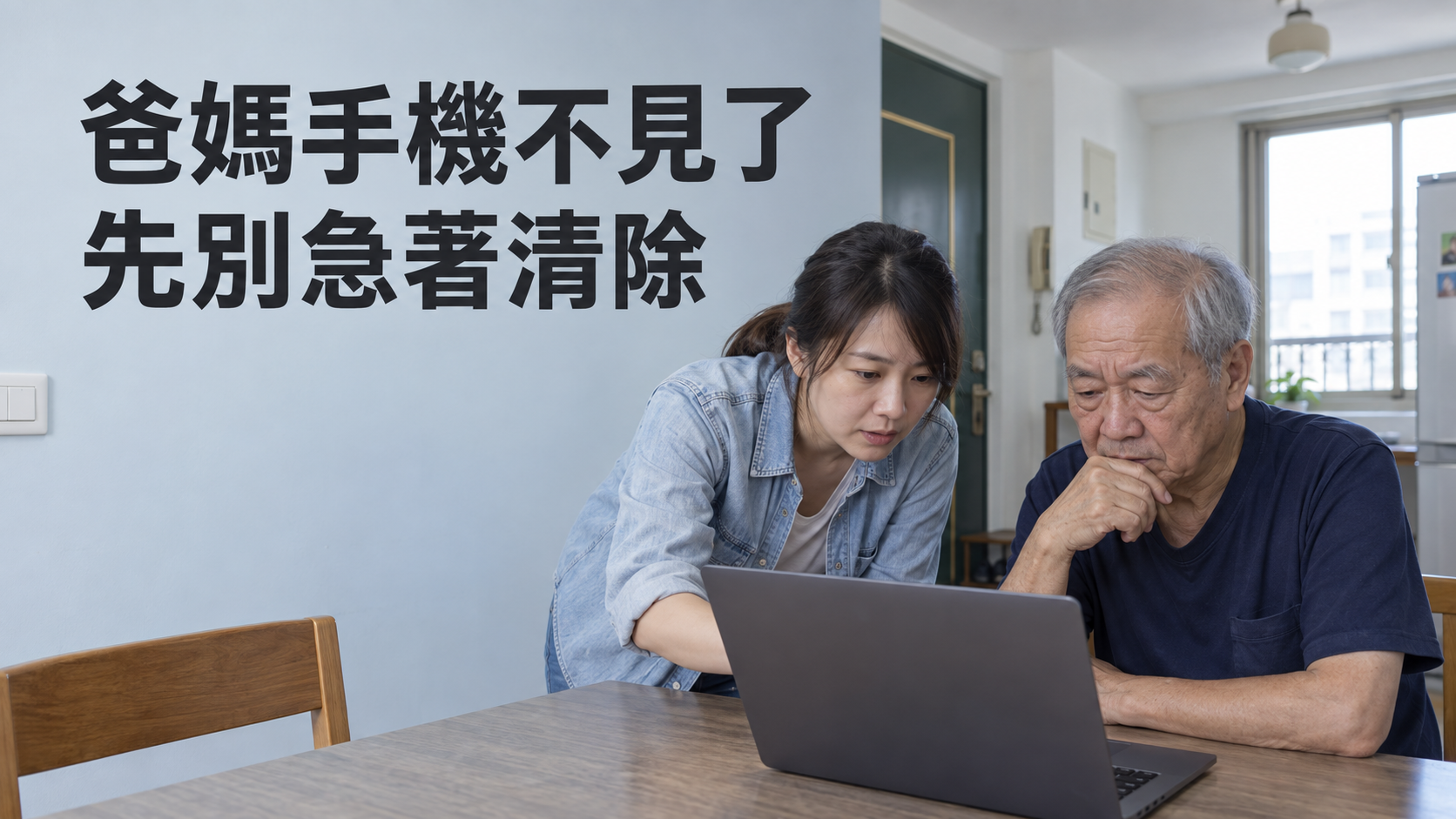 爸媽的Android手機不見了，怎麼幫忙找？先別急著按下清除資料