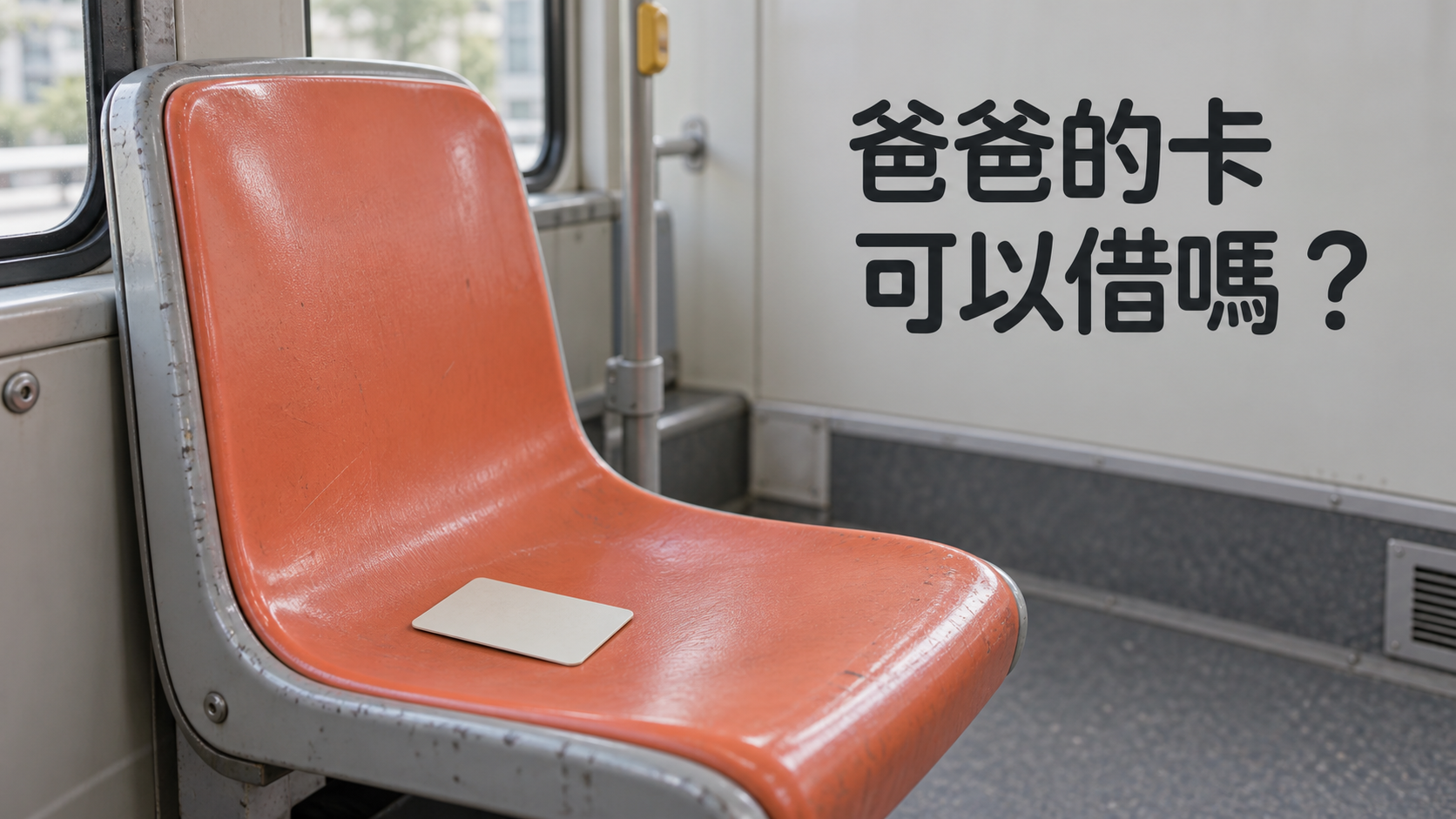 臺北敬老卡可以借家人搭車嗎？爸爸說點數用不完，女兒卻不能幫他刷掉