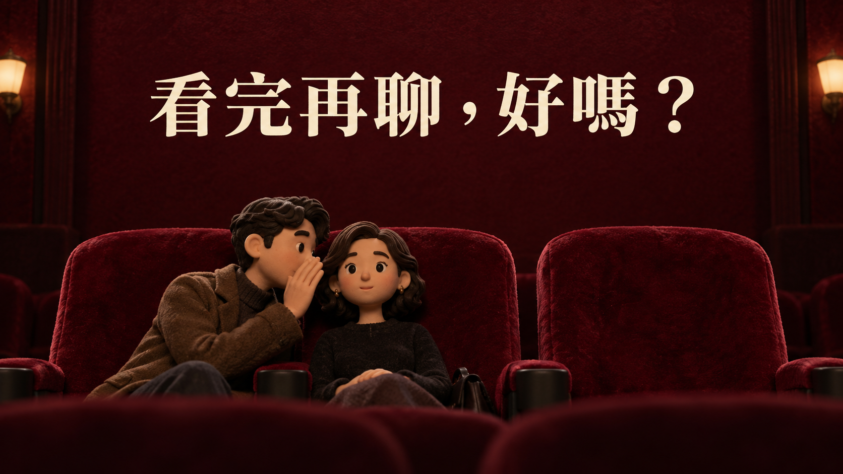 朋友看電影一直講話，怎麼辦？才漏聽一句台詞，旁邊又問「他剛才是什麼意思」