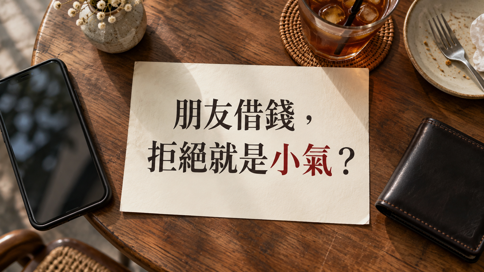 朋友開口借錢，拒絕就是小氣？真正容易失去的，可能不是這段交情！