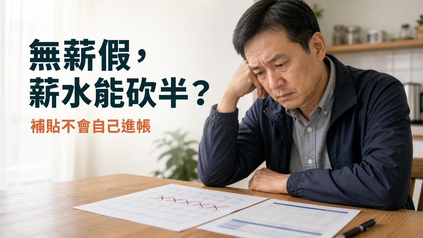 公司一句「無薪假」，薪水就能砍半？班表少了幾天，員工真的只能認了嗎？