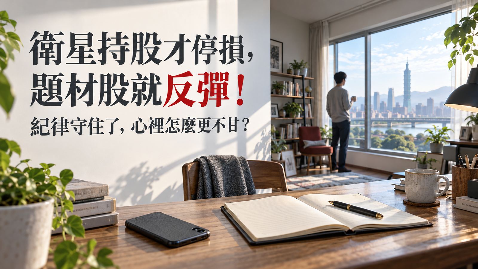 衛星持股才停損，題材股就反彈！紀律守住了，心裡怎麼更不甘？