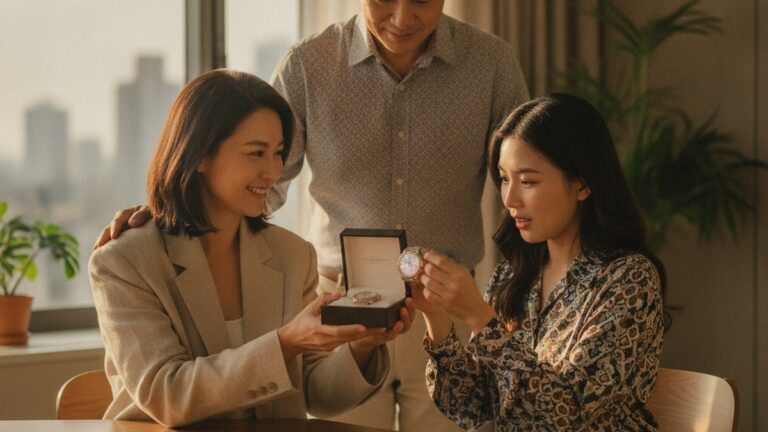 送小姑名錶1.5萬稱長兄如父？丈夫對原生手足大方揮霍，私下送太太半價手錶還一臉自我感動