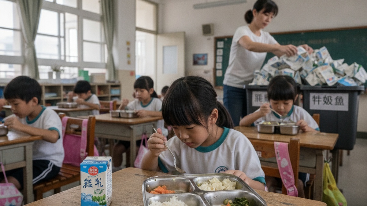 班班喝鮮奶政策好心搞砸？冷鏈斷裂變保久乳，家長崩潰：反而害慘學校基層