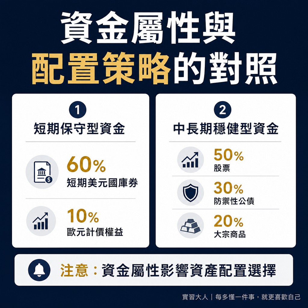 客觀條件與取捨對照