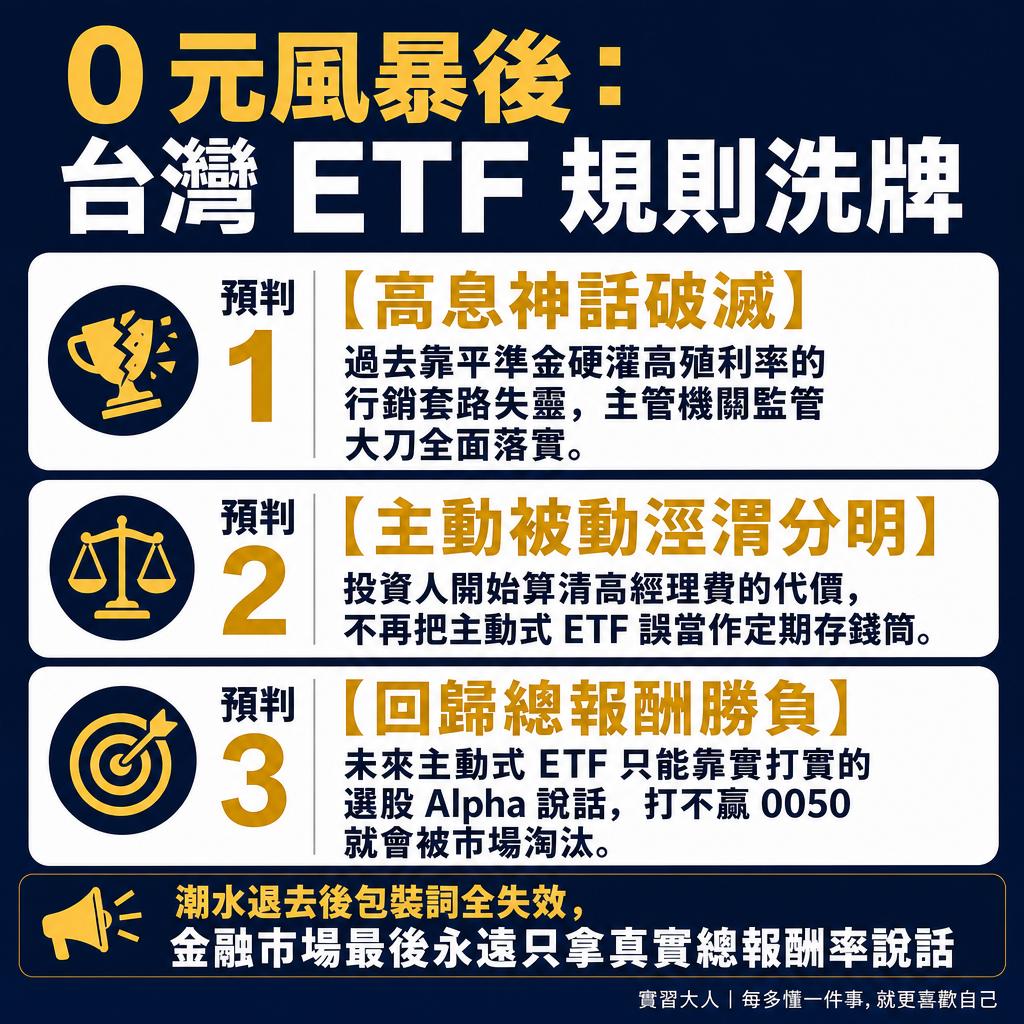 00403A零元風暴重塑台灣ETF市場遊戲規則與投資人預判矩陣